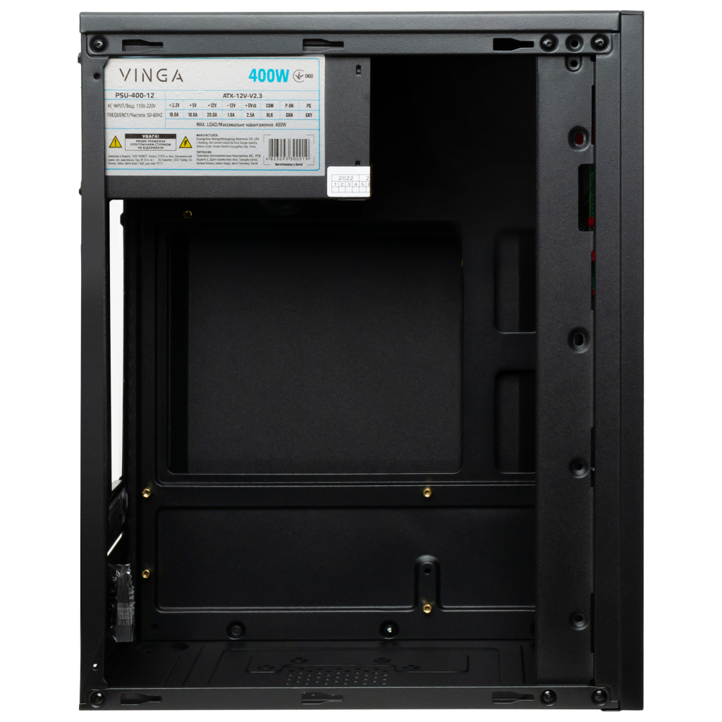 Корпус Vinga CS317B-400W - зображення 5