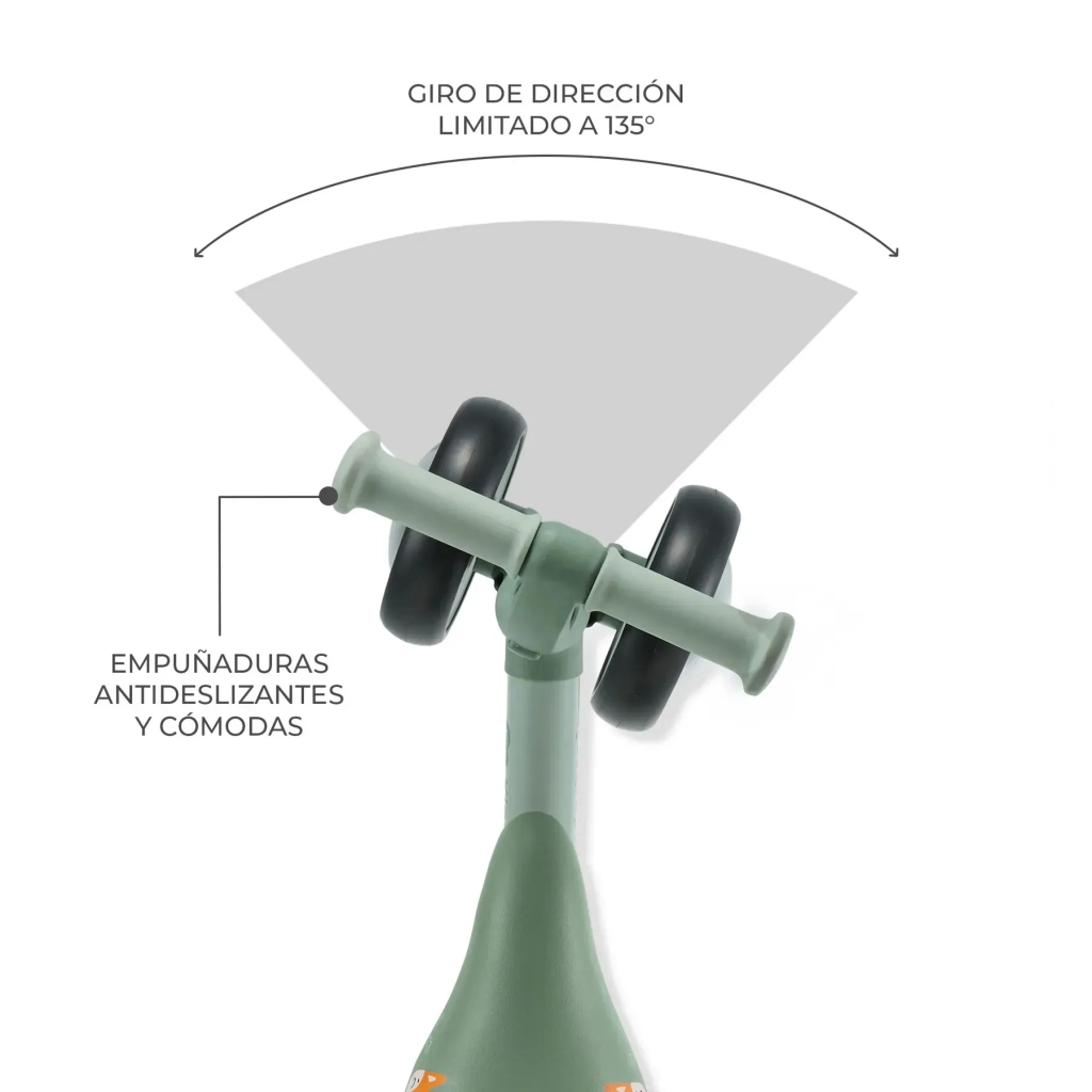 Біговел Kinderkraft Cutie Flash Green (KRCUFL00GRE0000) (5902533927975) - picture 6