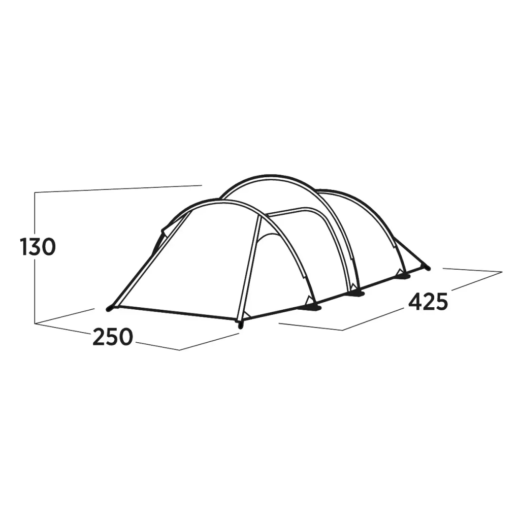 Намет Easy Camp Hemsedal 4 (120475) (931546) - зображення 6