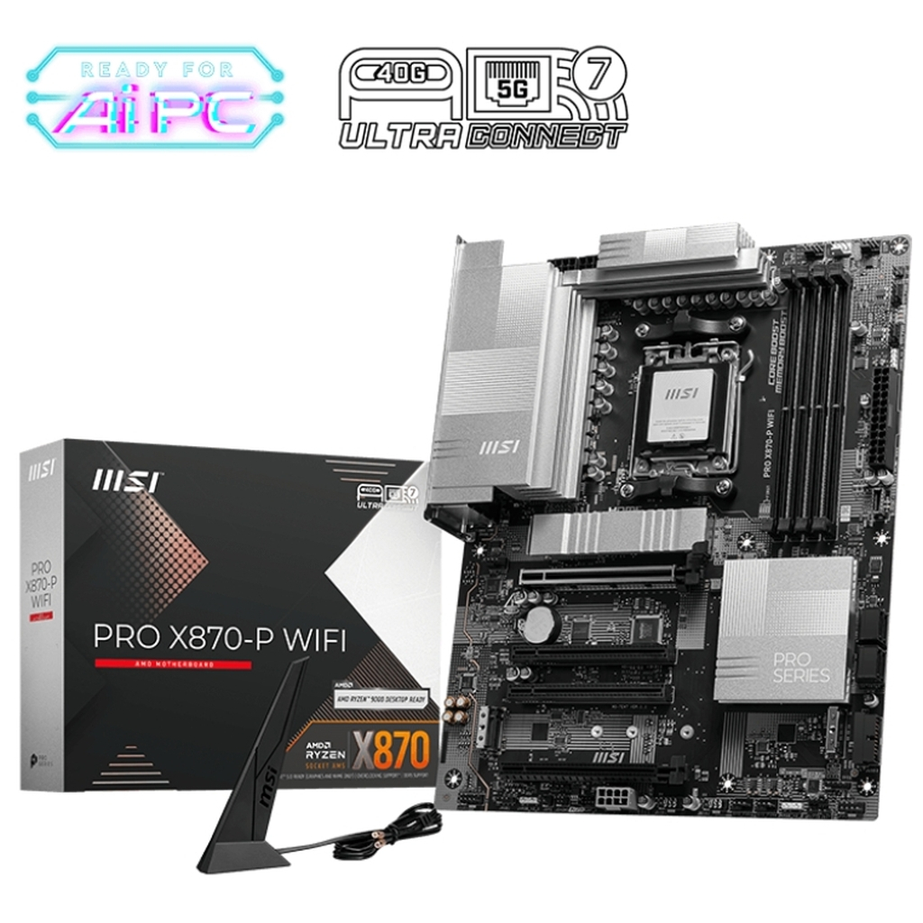 Материнська плата MSI PRO X870E-P WIFI - зображення 5