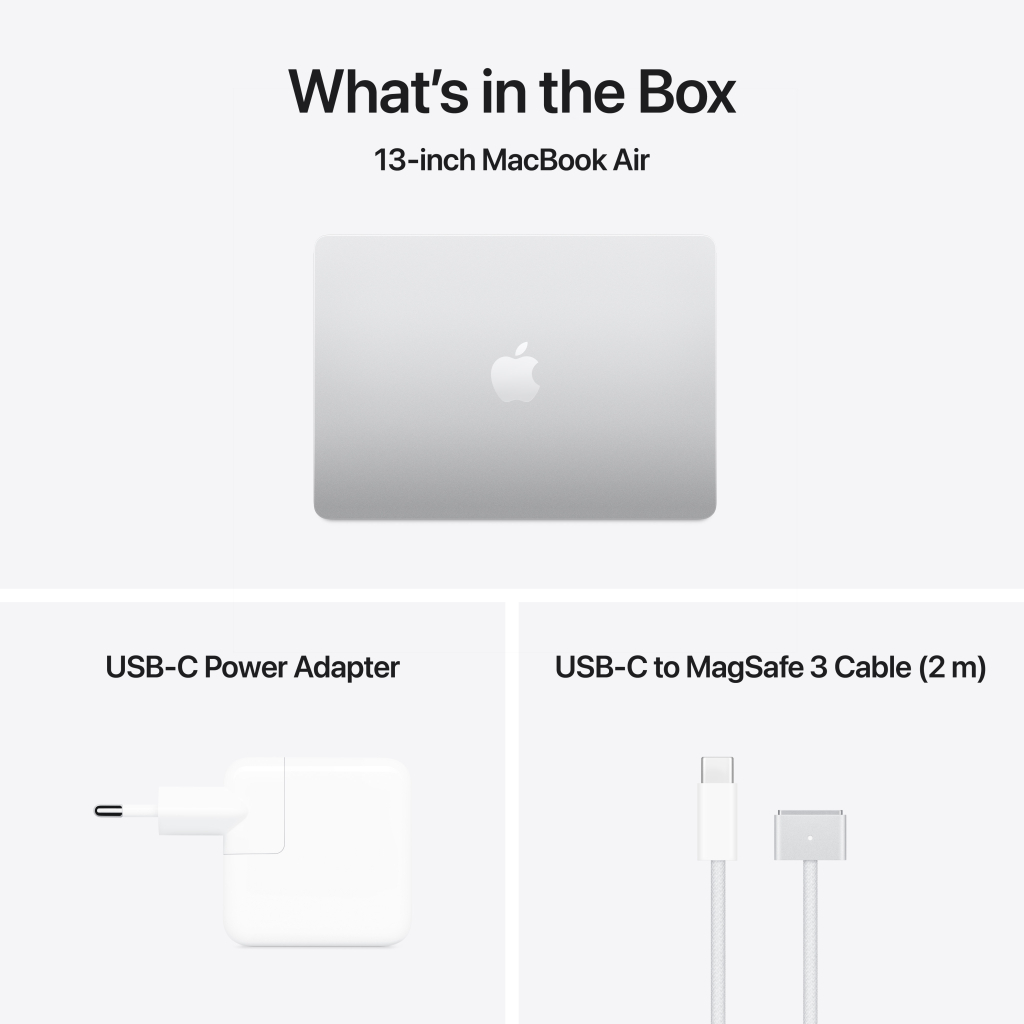 Ноутбук Apple MacBook Air 13 M4 A3240 Silver (MW0W3UA/A) - зображення 9
