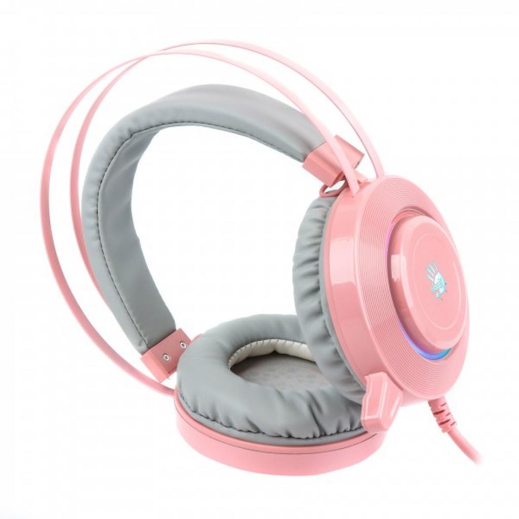 Навушники A4Tech Bloody G521 Pink - зображення 3