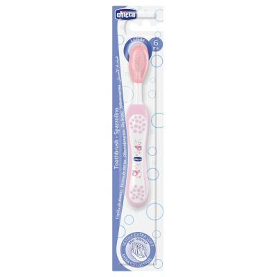 Дитяча зубна щітка Chicco рожева (06958.10) - зображення 3