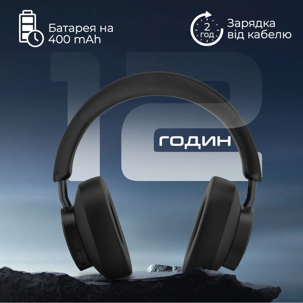 Навушники Promate Takt Black (takt.black) - зображення 4