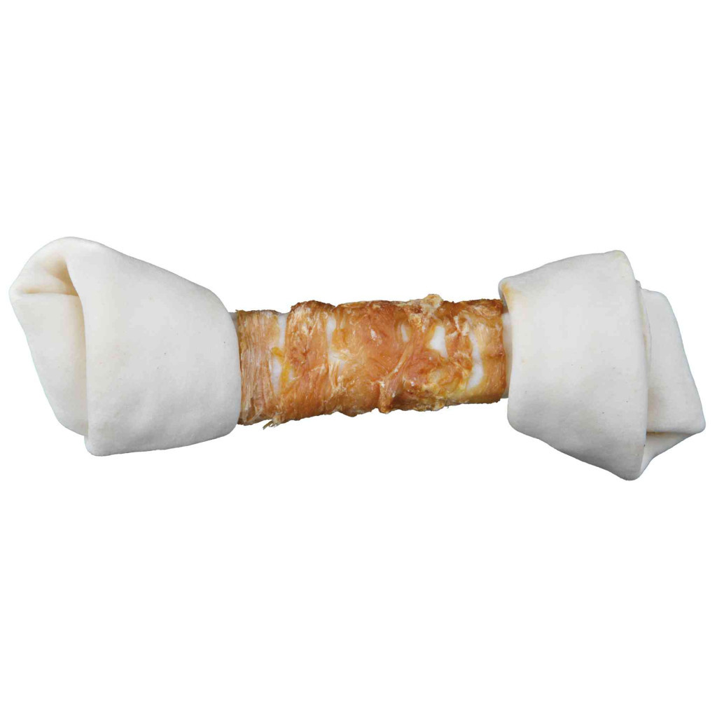 Ласощі для собак Trixie Кістка для чищення зубів з куркою Denta Fun 25 см 220 г (4011905313207) - зображення 2