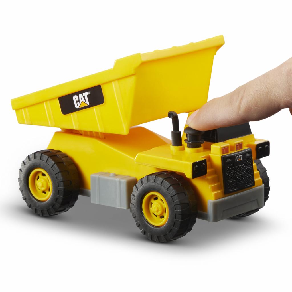 Спецтехніка Funrise CAT Міні-спецтехніка Самоскид 15 см (82261) - зображення 4