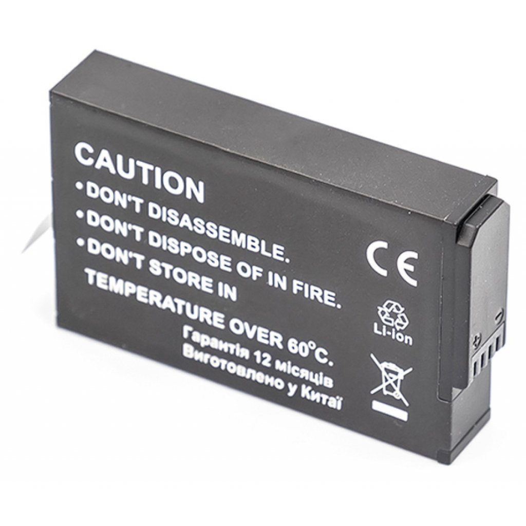 Акумулятор до фото/відео PowerPlant GoPro ASBBA-001 2710mAh (CB970155) - зображення 2
