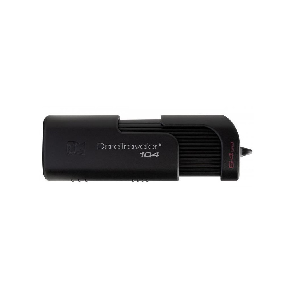 USB флеш накопичувач Kingston 64GB DataTraveller 104 USB 2.0 (DT104/64GB) - зображення 1