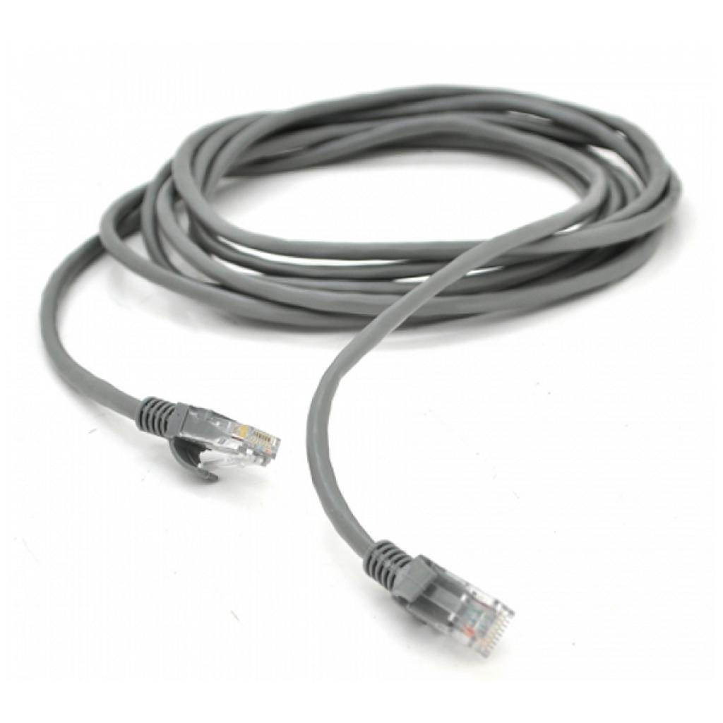 Патч-корд 30м, RJ-45, Cat.5e, CU, мідь, сірий Ritar (PCR-CU/30G / 01134) - зображення 1
