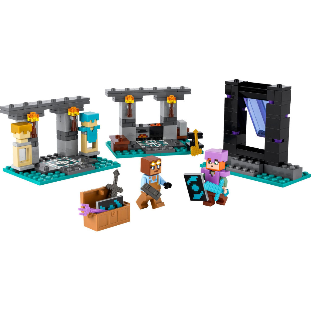 Конструктор LEGO Minecraft Зброярня 203 деталей (21252) - зображення 2