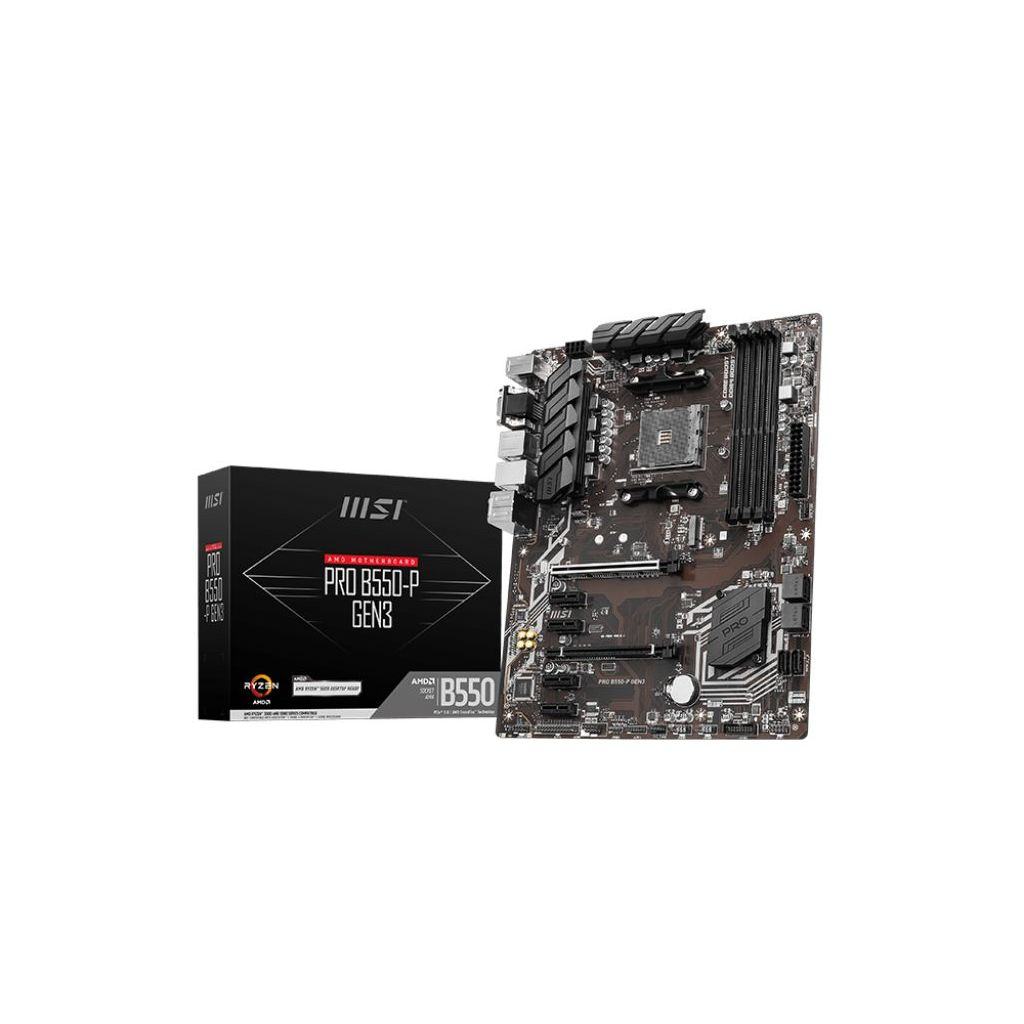 Материнська плата MSI PRO B550-P GEN3 - зображення 1