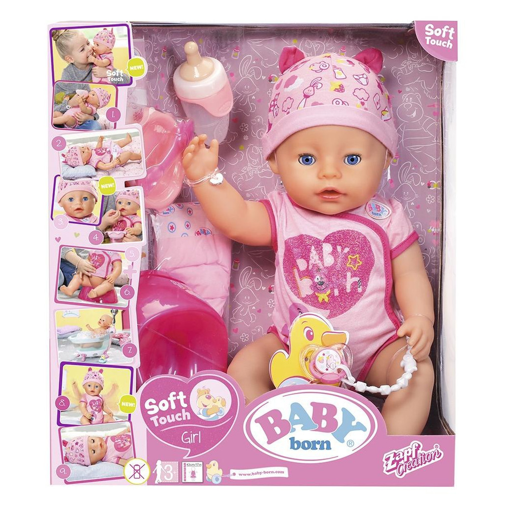 Пупс Zapf BABY BORN ніжні обійми Чарівне малятко (824368) - изображение 11