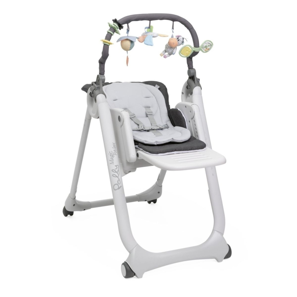 Стілець для годування Chicco Polly Magic Relax темно-сірий (79502.69) - изображение 9