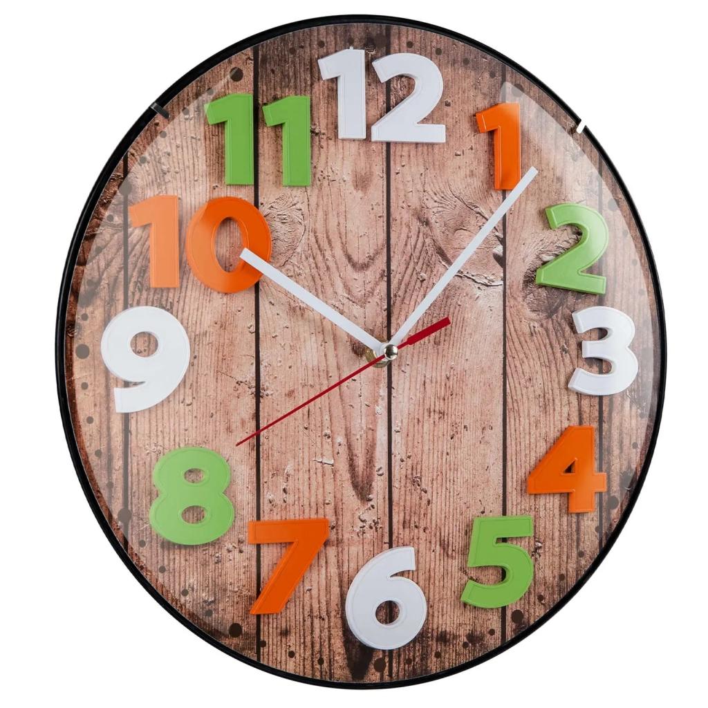 Настінний годинник Technoline Wood Brown (WT7435) (DAS301308) - зображення 3