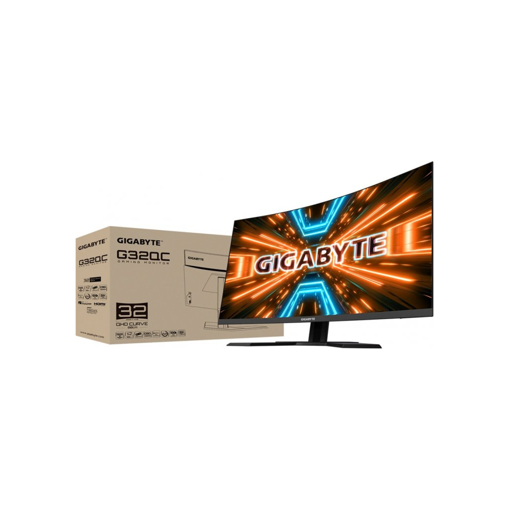Монітор GIGABYTE G32QC A Gaming Monitor - зображення 6