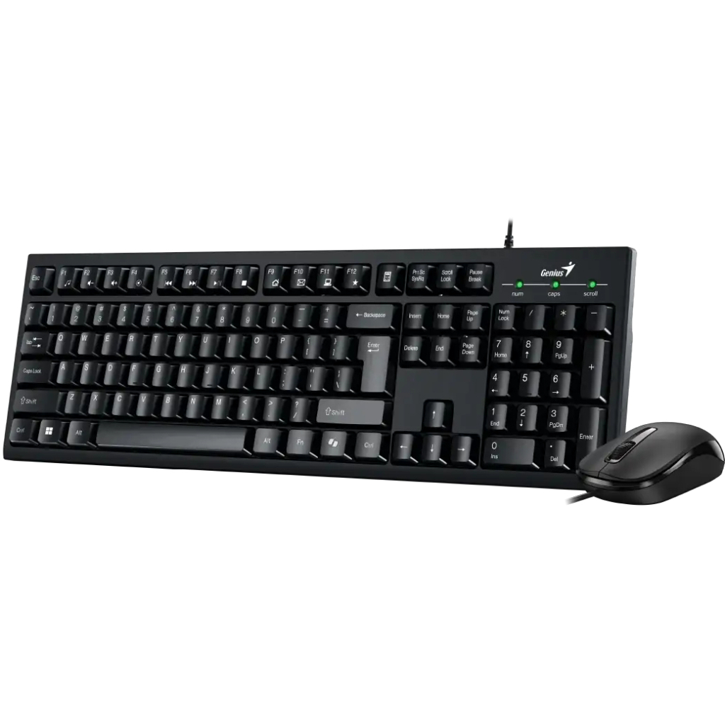 Комплект Genius KM-100SE USB UA Black (31330009410) - зображення 5