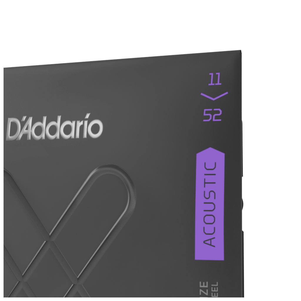 Струни для гітари D'Addario XT 80/20 Bronze Custom Light (11-52) (XTABR1152) - зображення 4