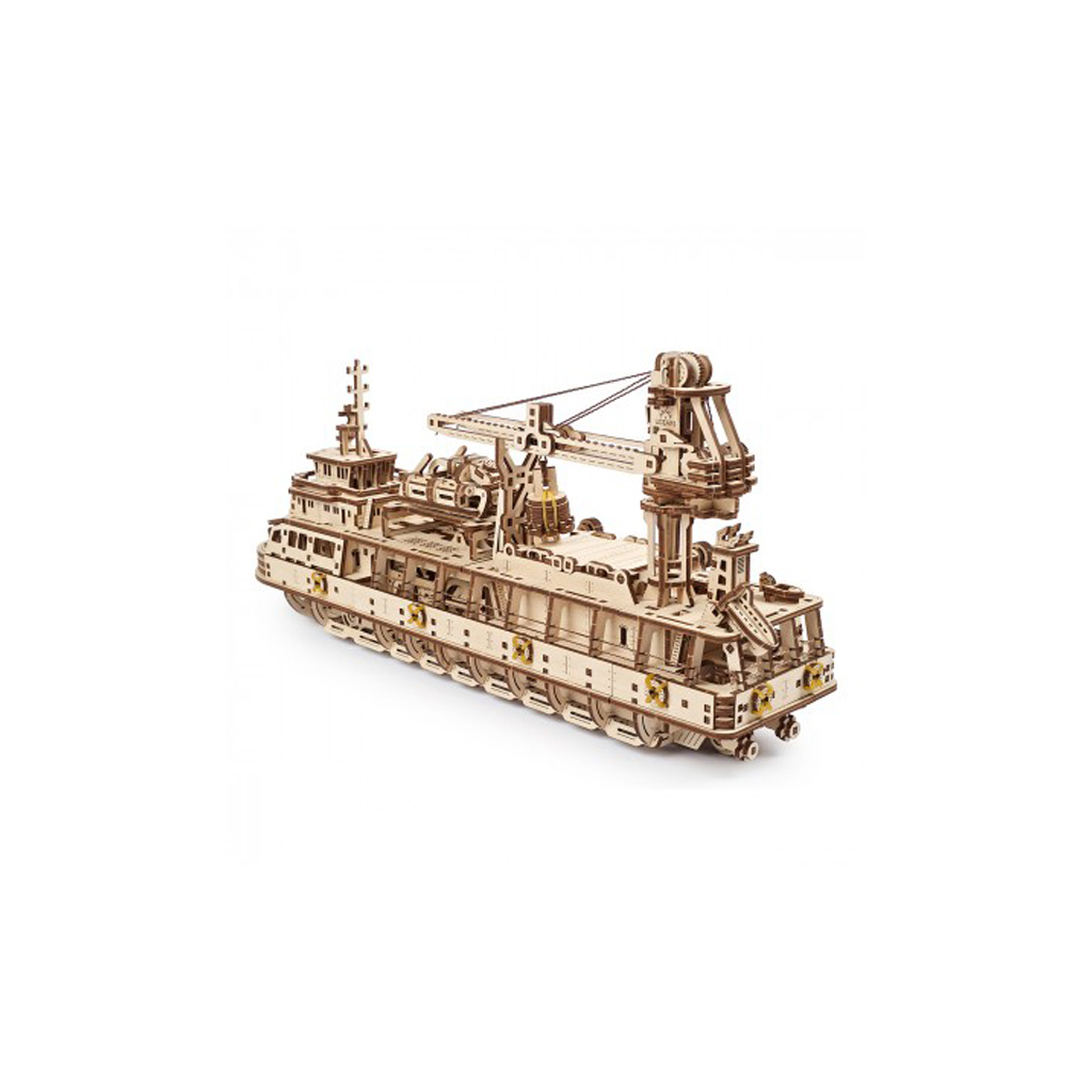 Конструктор Ugears Науково-дослідне судно (6336919) - зображення 5