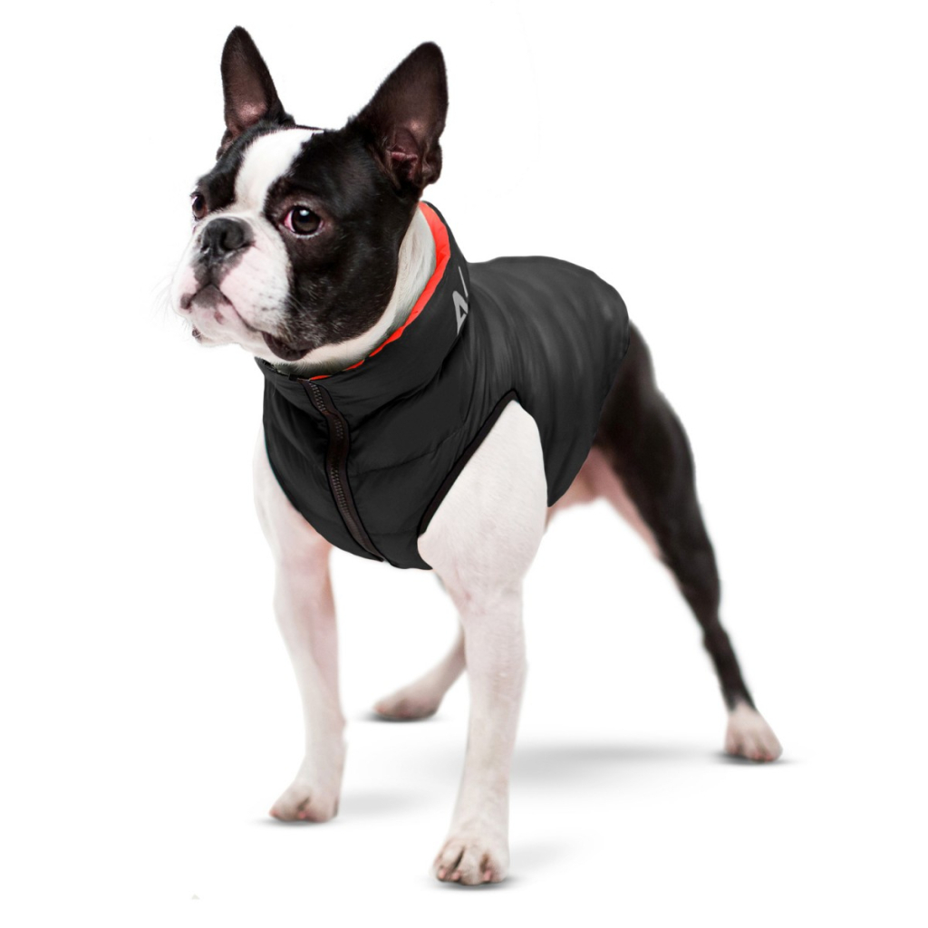 Курточка для тварин Airy Vest двостороння XS 22 червоно-чорна (1700) - зображення 5