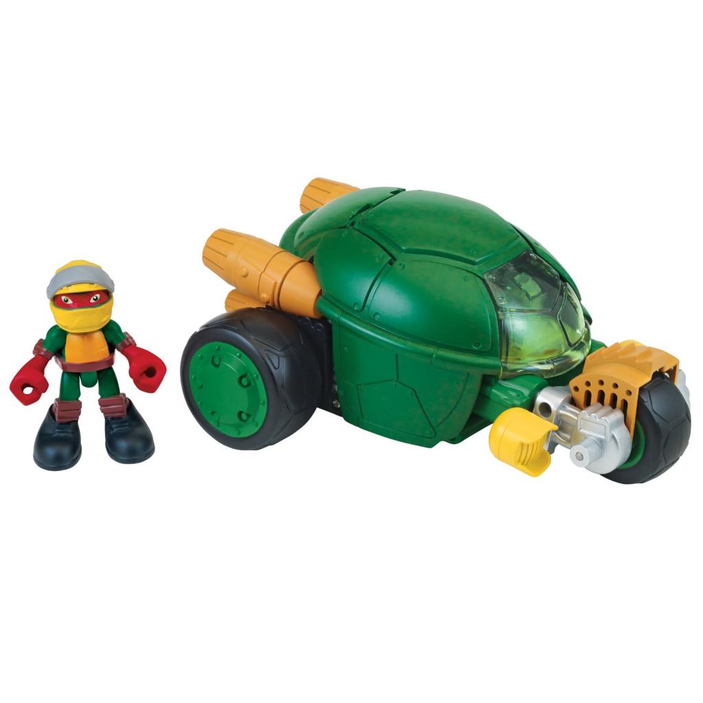 Бойовий транспорт TMNT Мотоцикл Стелс и эксклюзивная фигурка Рафаэля (96754) - изображение 2