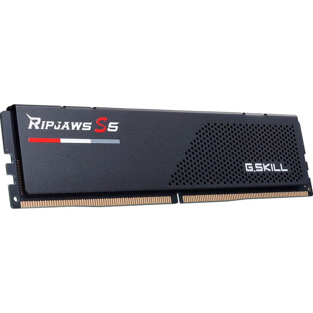 Модуль пам'яті для комп'ютера DDR5 32GB (2x16GB) 5600 MHz Ripjaws S5 Matte Black G.Skill (F5-5600J3036D16GX2-RS5K) - зображення 3