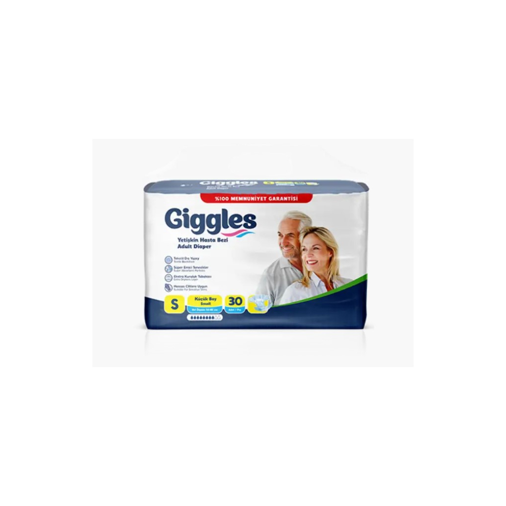 Підгузки для дорослих Giggles Small 50-85 см 30 шт (8680131201112) - изображение 1