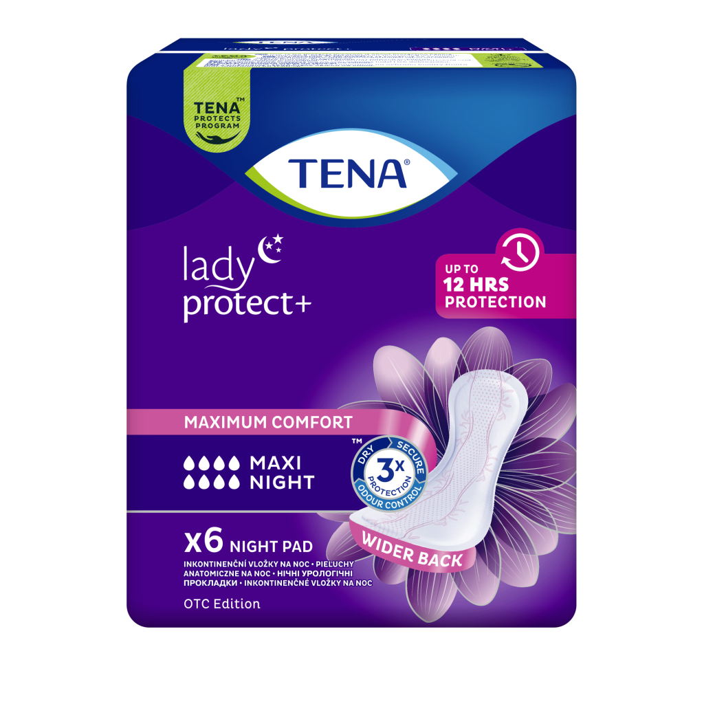 Урологічні прокладки Tena Lady Maxi Night 6 шт. (7322541120850) - зображення 2