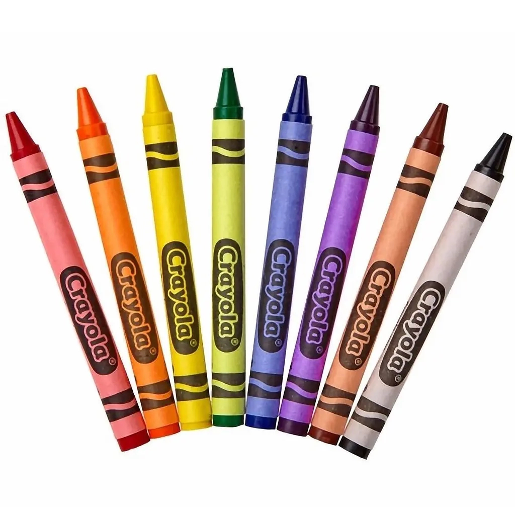 Олівці кольорові Crayola воскові, 8 шт (52-3008) - зображення 2