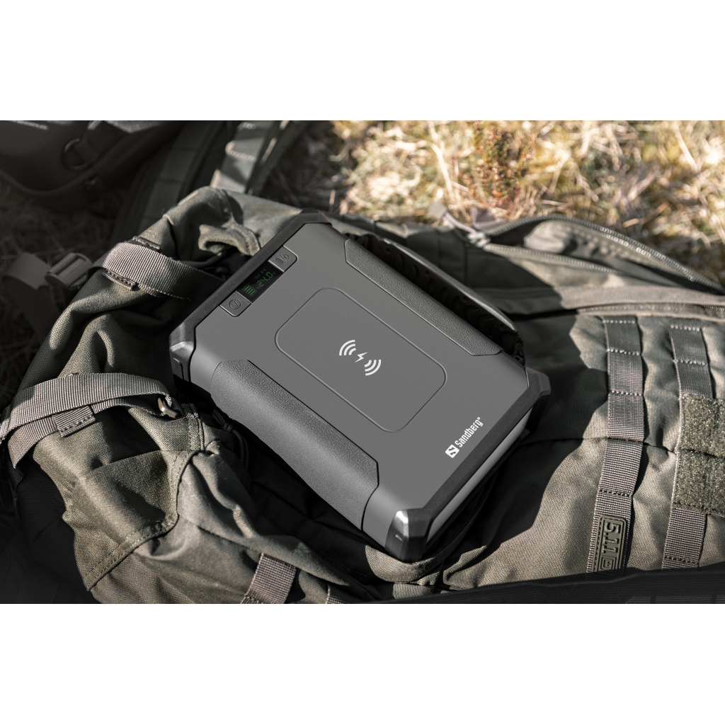 Батарея універсальна Sandberg 96000mAh, Survivor, DC/84W, PD/60W, Cigar Lighter 180W, Wireless, LiFePo4 (420-78) - зображення 9