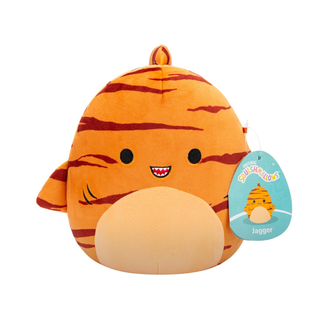 М'яка іграшка Squishmallows Тигрова акула Джаггер 19 см (SQCR06597) - зображення 7
