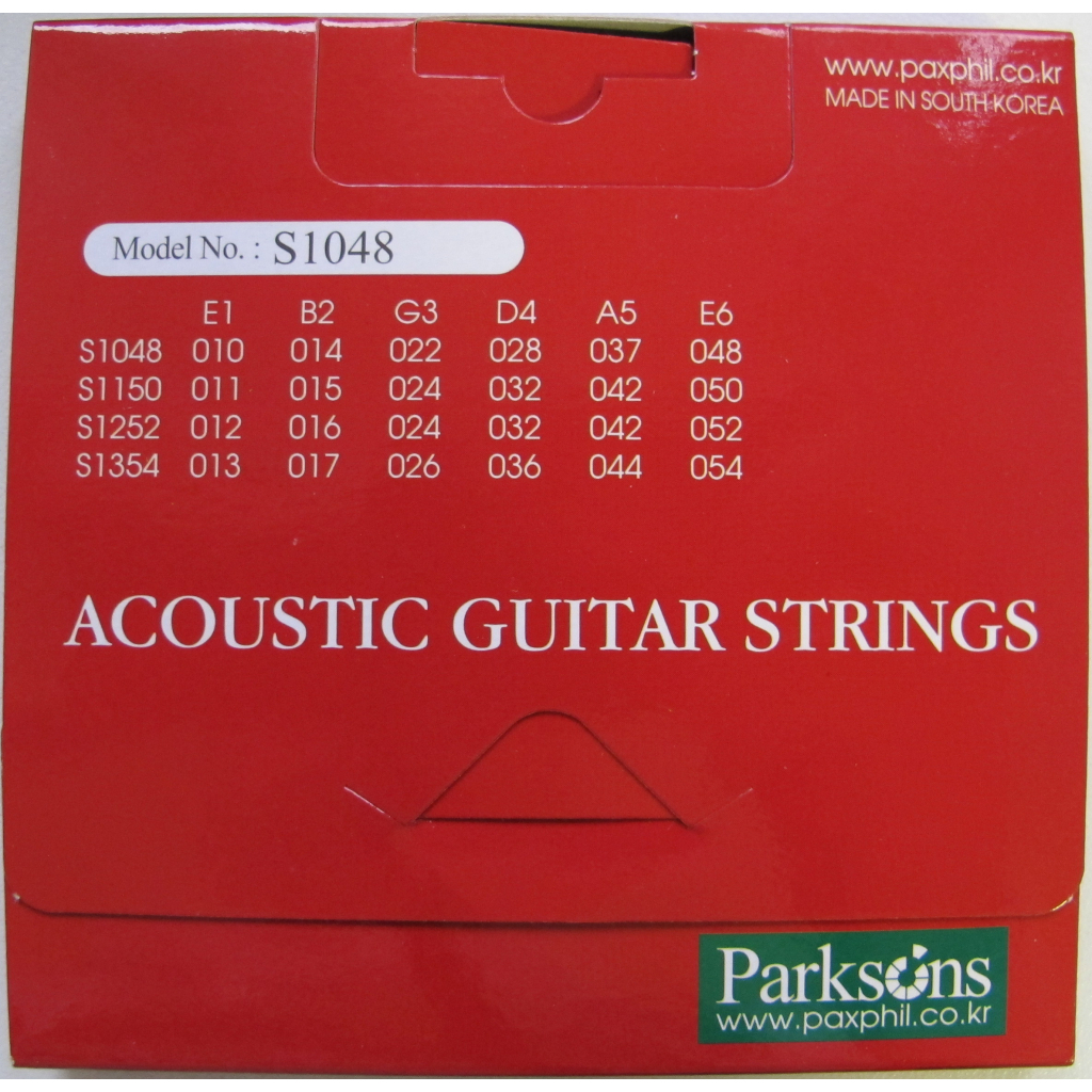 Струни для гітари Parksons Acoustic XL (10-48) (S1048) - зображення 3