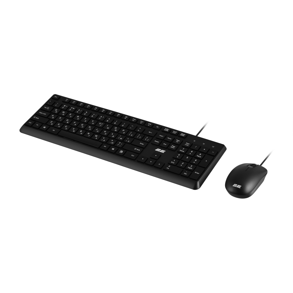 Комплект 2E MK405 USB UA Black (2E-MK405UBK_UA) - зображення 12