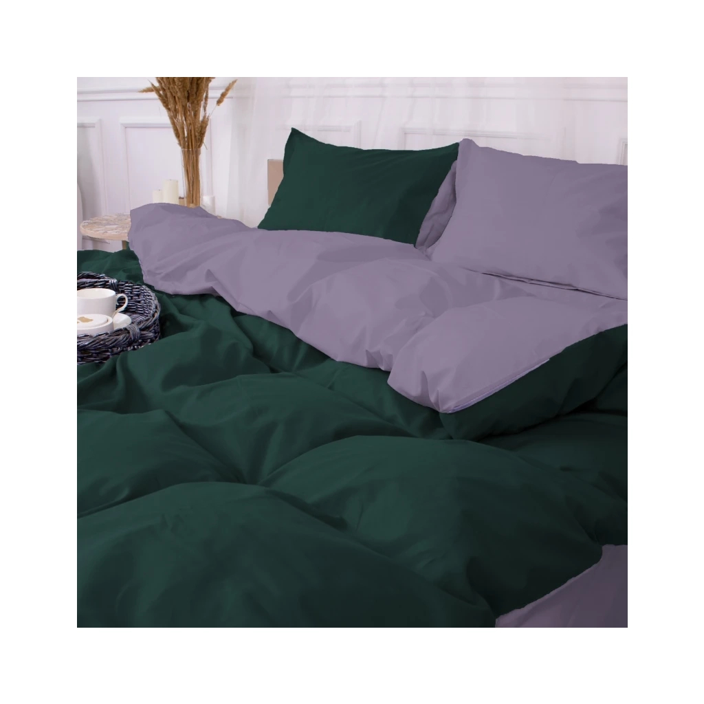 Постільна білизна MirSon Poplin Line 056 + 091 Rowena 110x140 (2200006277637) - изображение 3