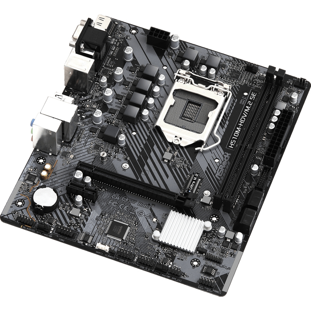Материнська плата ASRock H510M-HDV/M.2 SE - зображення 3
