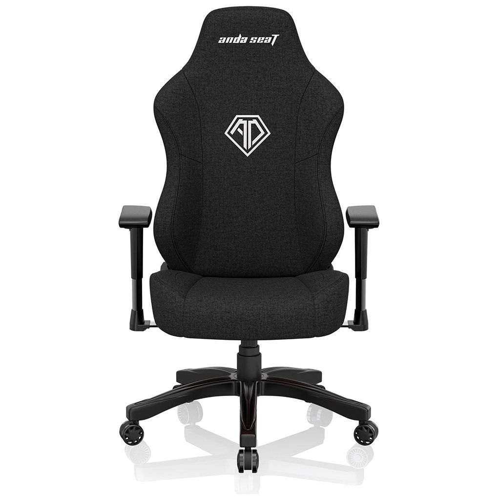 Крісло ігрове Anda Seat Phantom 3 Fabric Size L Black (AD18Y-06-B-F) - зображення 2