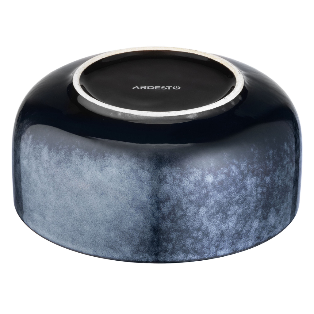 Салатник Ardesto Andria 750мл, 15.1см, кераміка, синьо-сірий (AR2915AB) - зображення 5