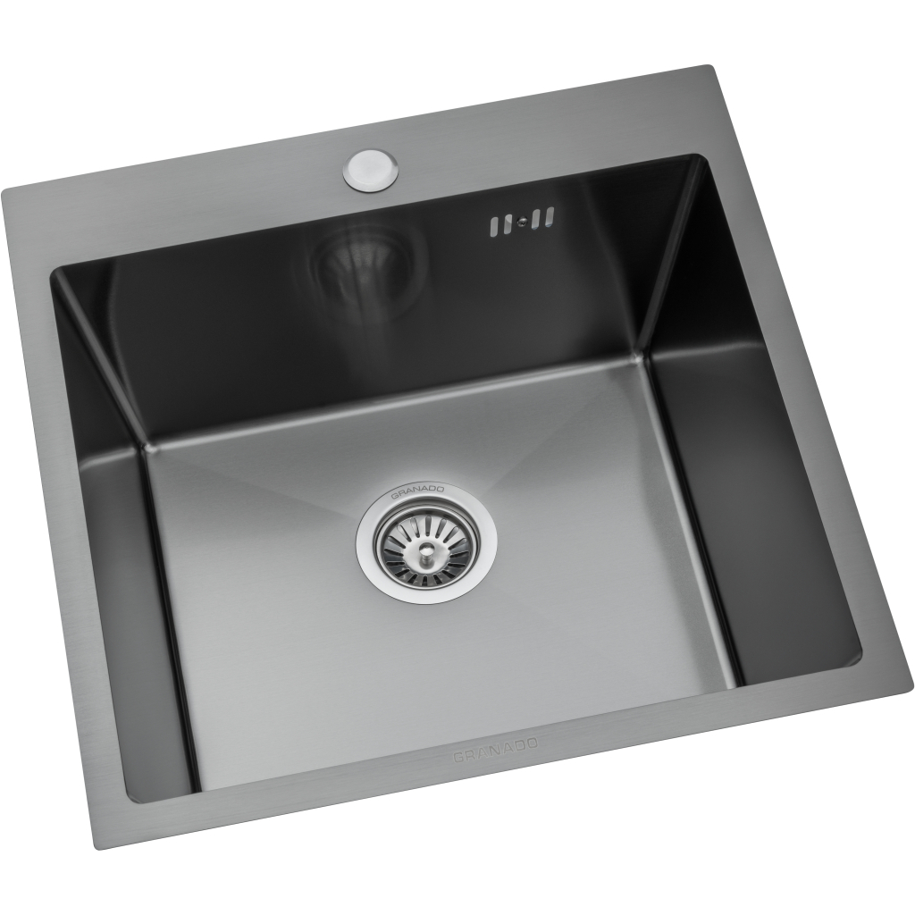 Мийка кухонна GRANADO Galera S201 black (GS02201B) - зображення 3