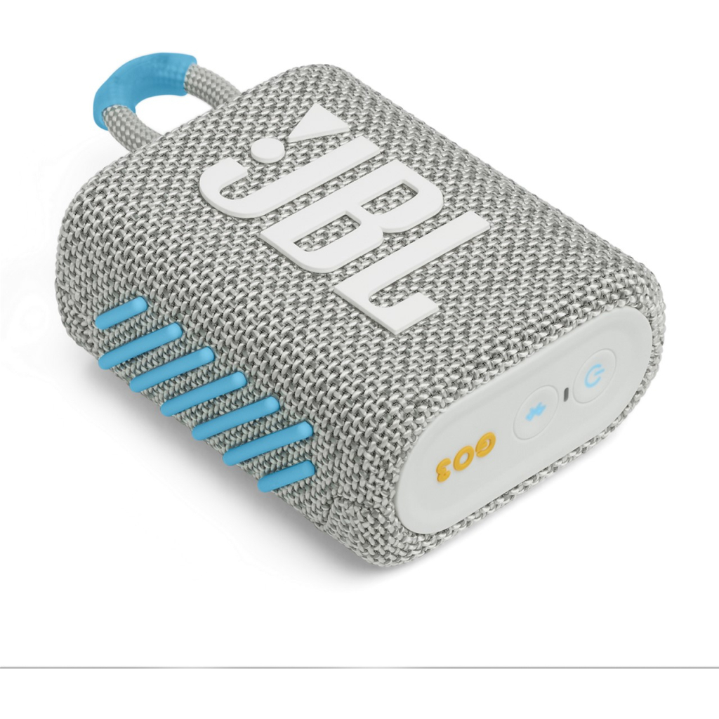 Акустична система JBL Go 3 Eco White (JBLGO3ECOWHT) - зображення 5