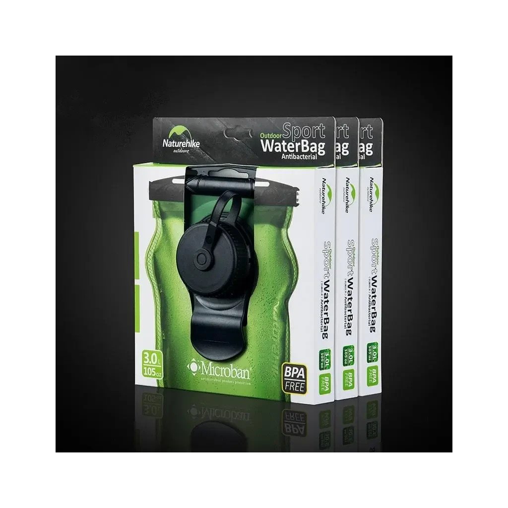 Питна система Naturehike PET NH30Y030-D 3 л зелений (6927595741900) - зображення 6