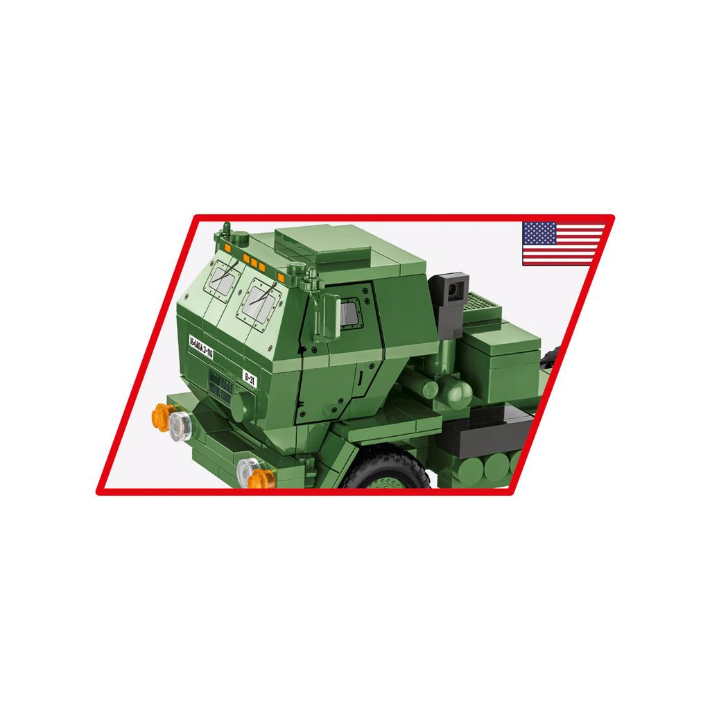 Конструктор Cobi РСЗВ Himars M142 (UA/PL/US), 604 деталі (COBI-2626) - зображення 10