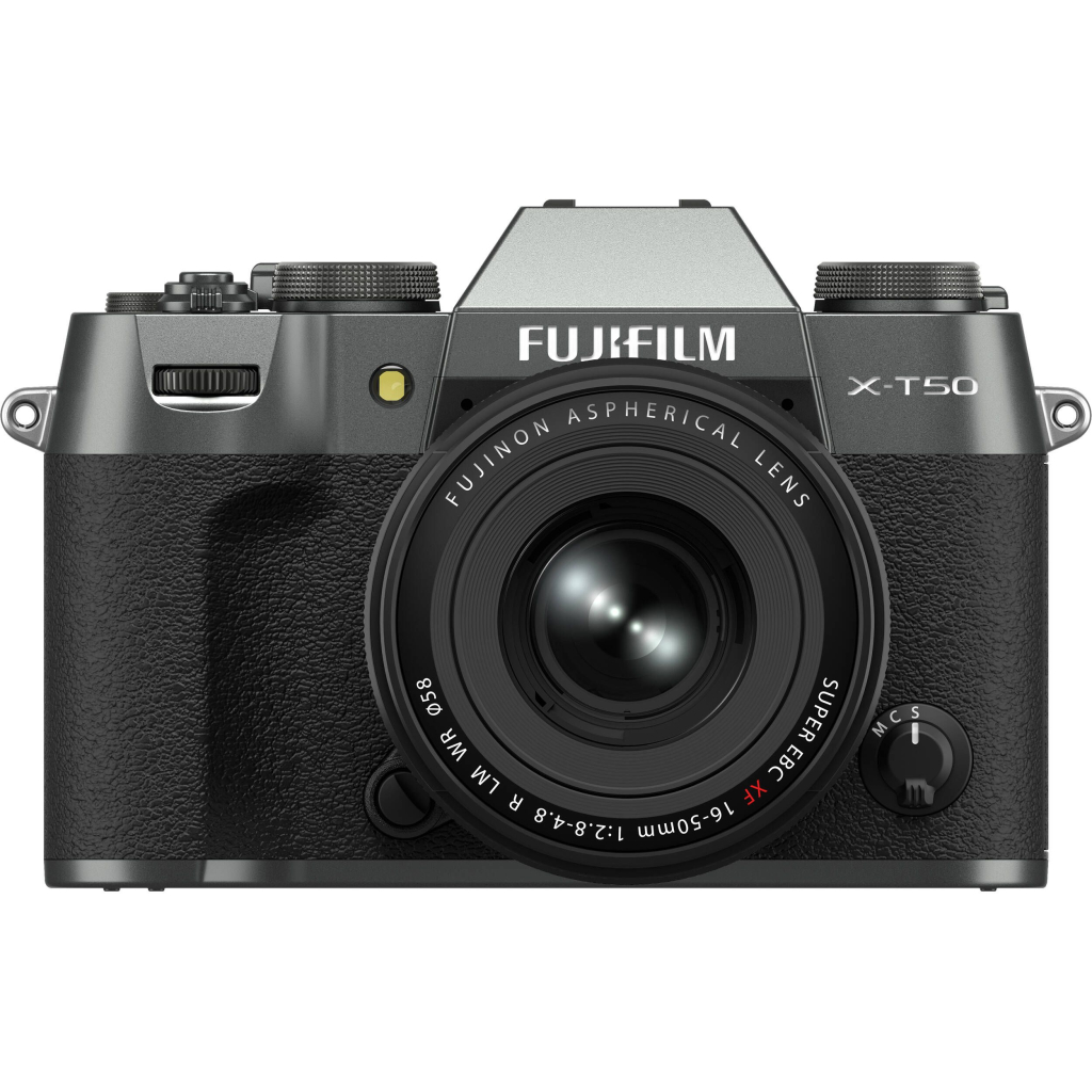 Цифровий фотоапарат Fujifilm X-T50 + XF16-50mmF2.8-4.8 R LM WR Kit Charcoal silver (16828650) - зображення 2