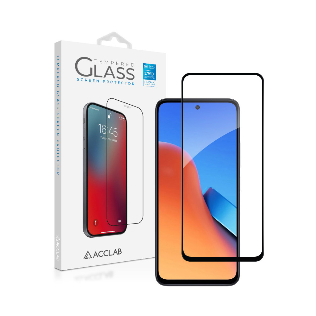 Скло захисне ACCLAB Full Glue Xiaomi Redmi 12 (1283126573200) - зображення 7