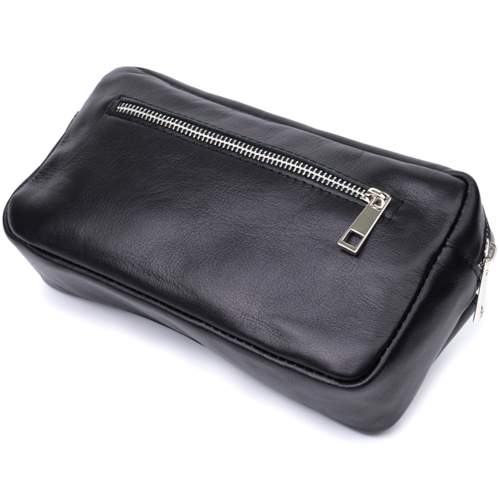 Сумка Shvigel З натуральної шкіри Чорна (22825) - зображення 5