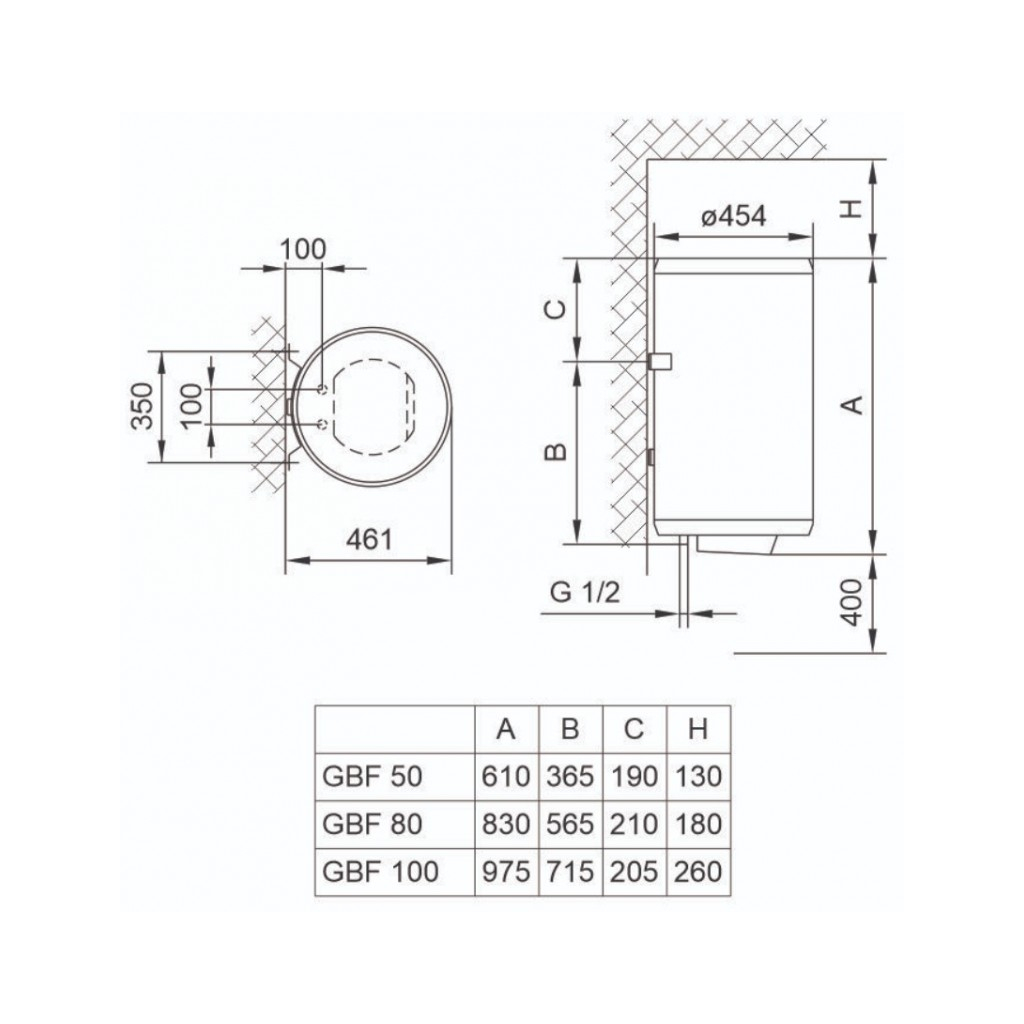 Бойлер TIKI GBF 50/UA (700096) - зображення 2