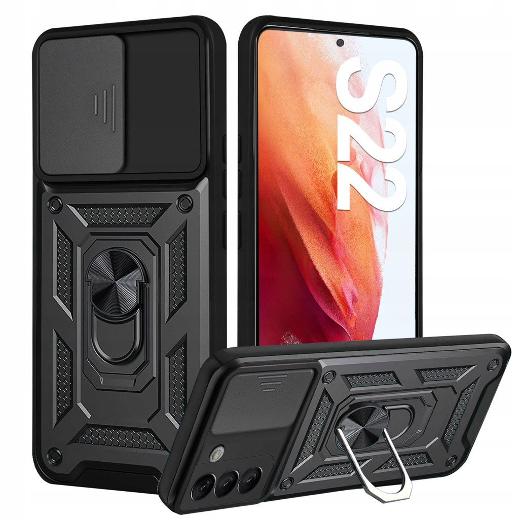 Чохол до мобільного телефона BeCover Military Samsung Galaxy S22 SM-S901 Black (710001) - зображення 1