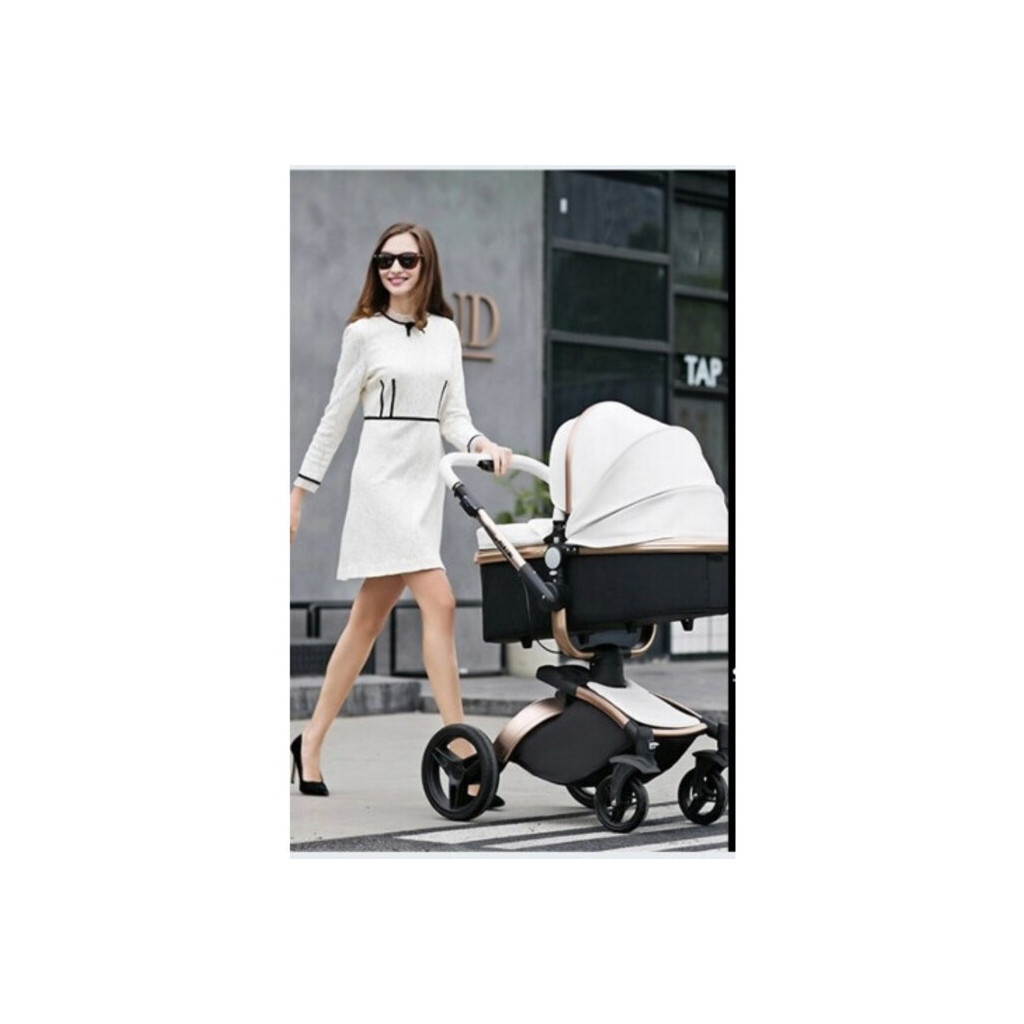 Коляска Bonbonle 2 в 1 AB-906 black (821489) - зображення 9