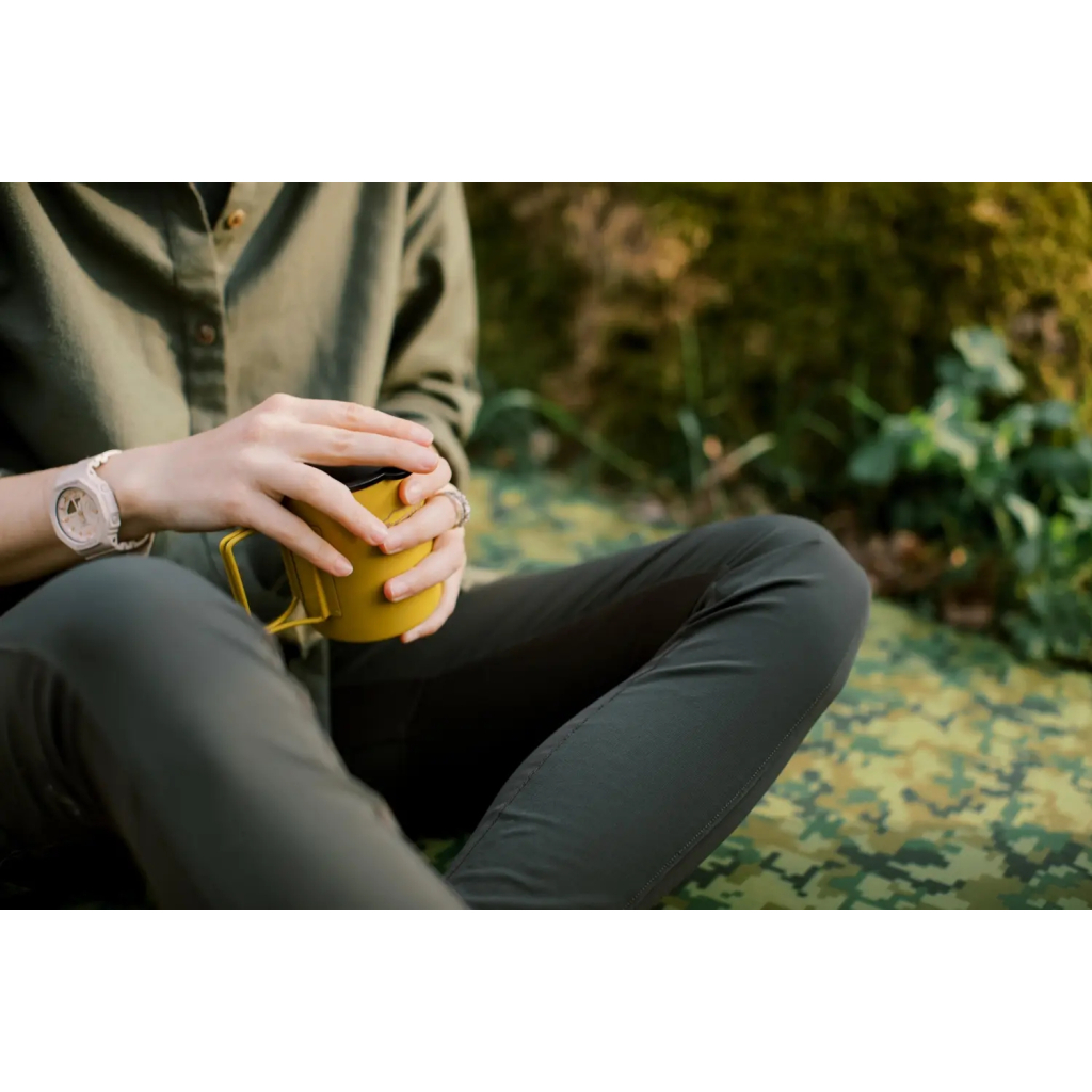 Чашка туристична Tramp зі складаними ручками та поїлкою 400 мл Mustard (UTRC-137-mustard) - зображення 8