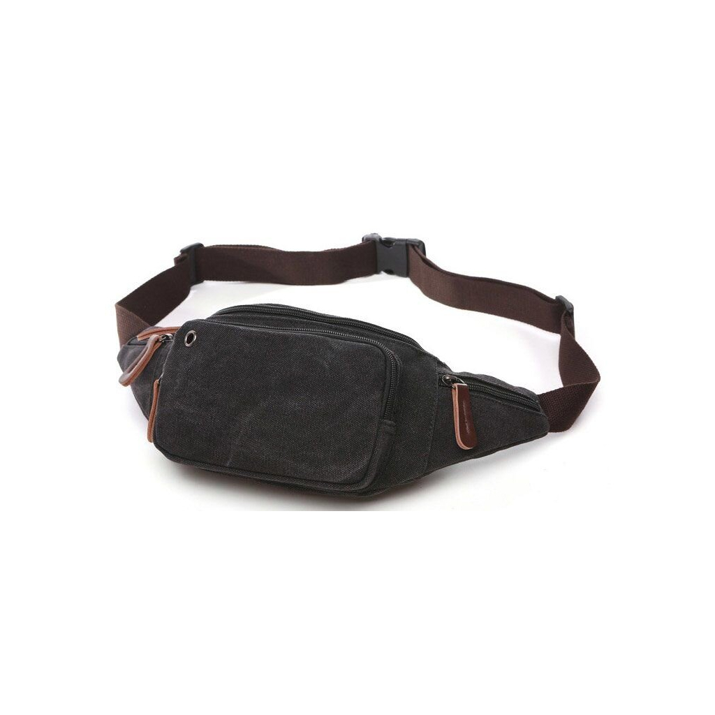 Сумка Vintage Текстильна Чорна (20085) - зображення 1