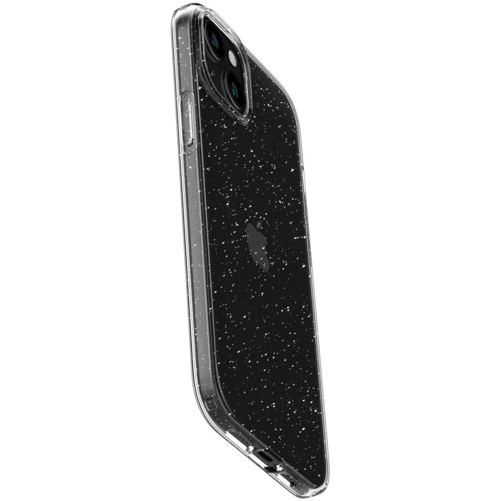Чохол до мобільного телефона Spigen Apple iPhone 15 Plus Liquid Crystal Glitter Crystal Quartz (ACS06648) - изображение 6
