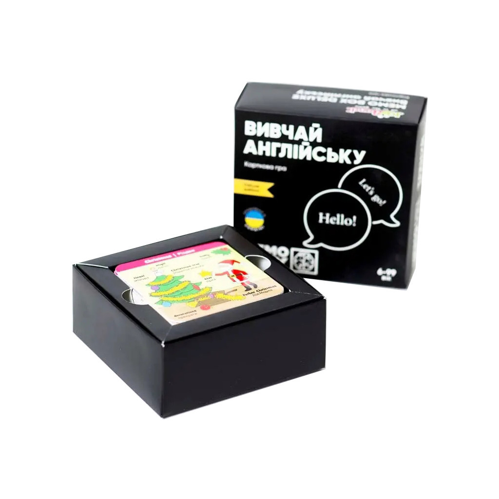 Настільна гра JoyBand MemoBox Delux Вивчай англійську (MBD104) - зображення 3